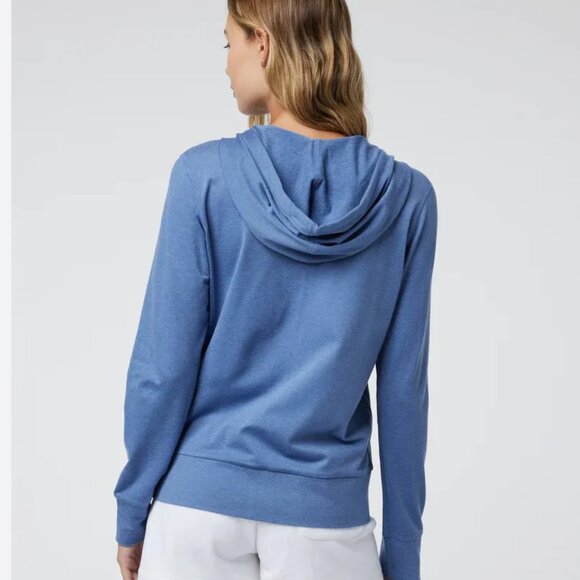 VUORI HALO PERFORMANCE HOODIE 2.0 BLUE QUARTZ - Picture 3 of 4